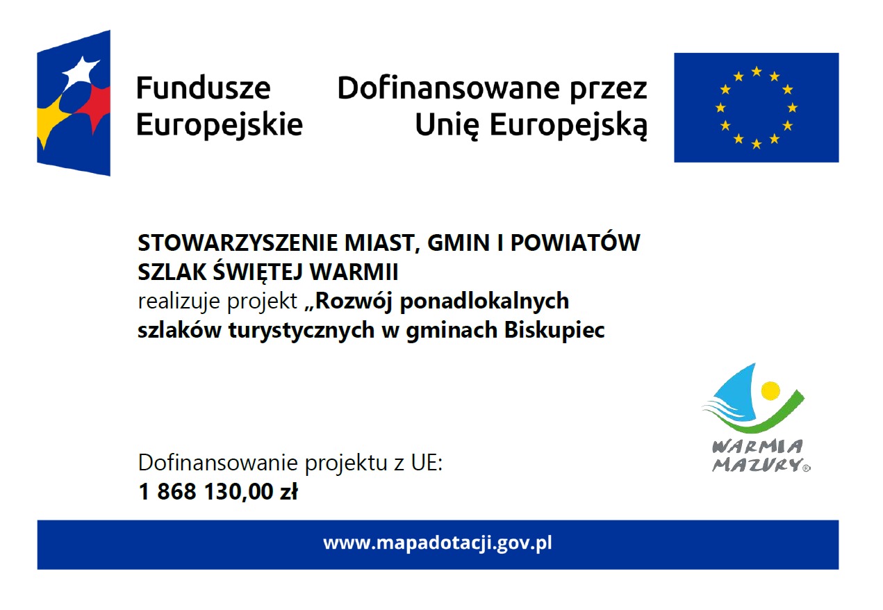 Plakat dofinansowania